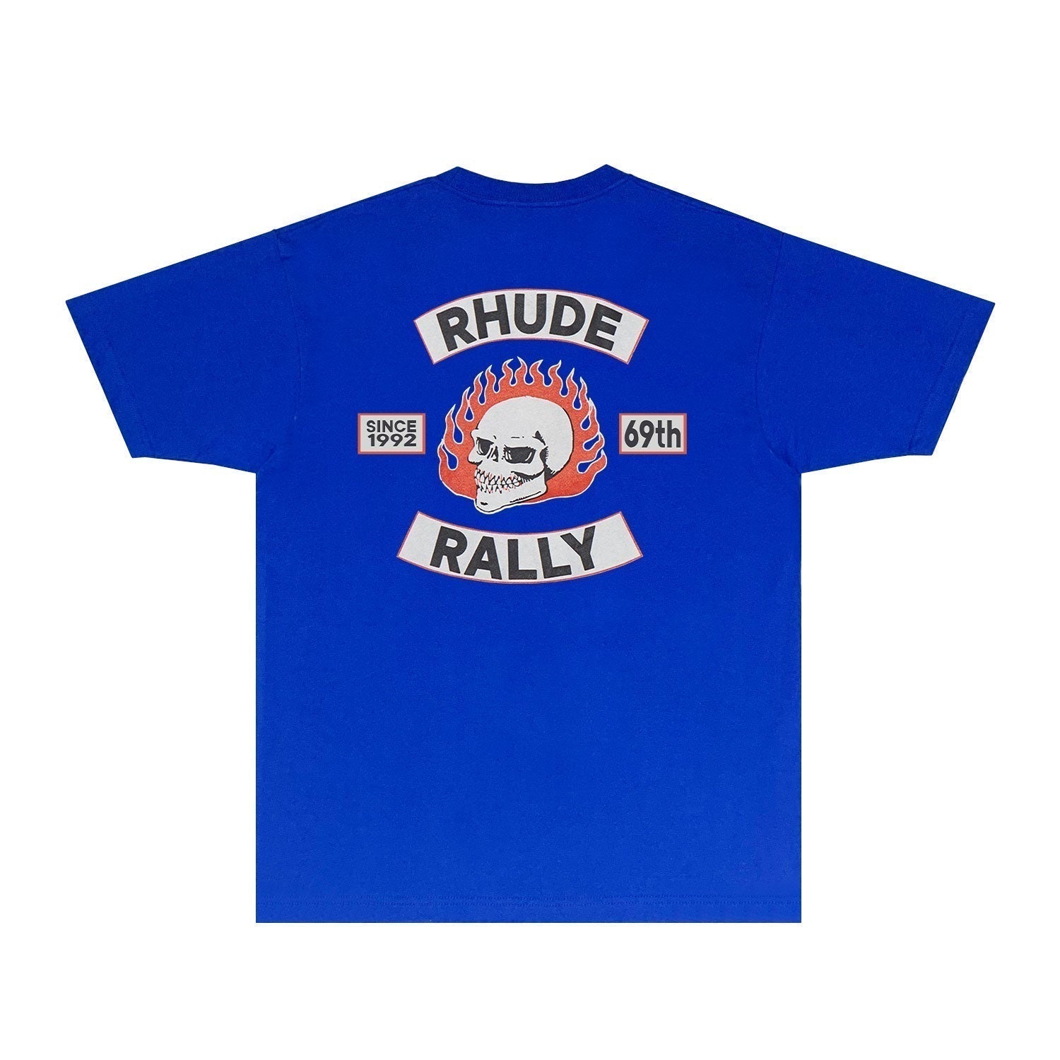 Rhude T-shirts Printed Trendy Pure Cotton