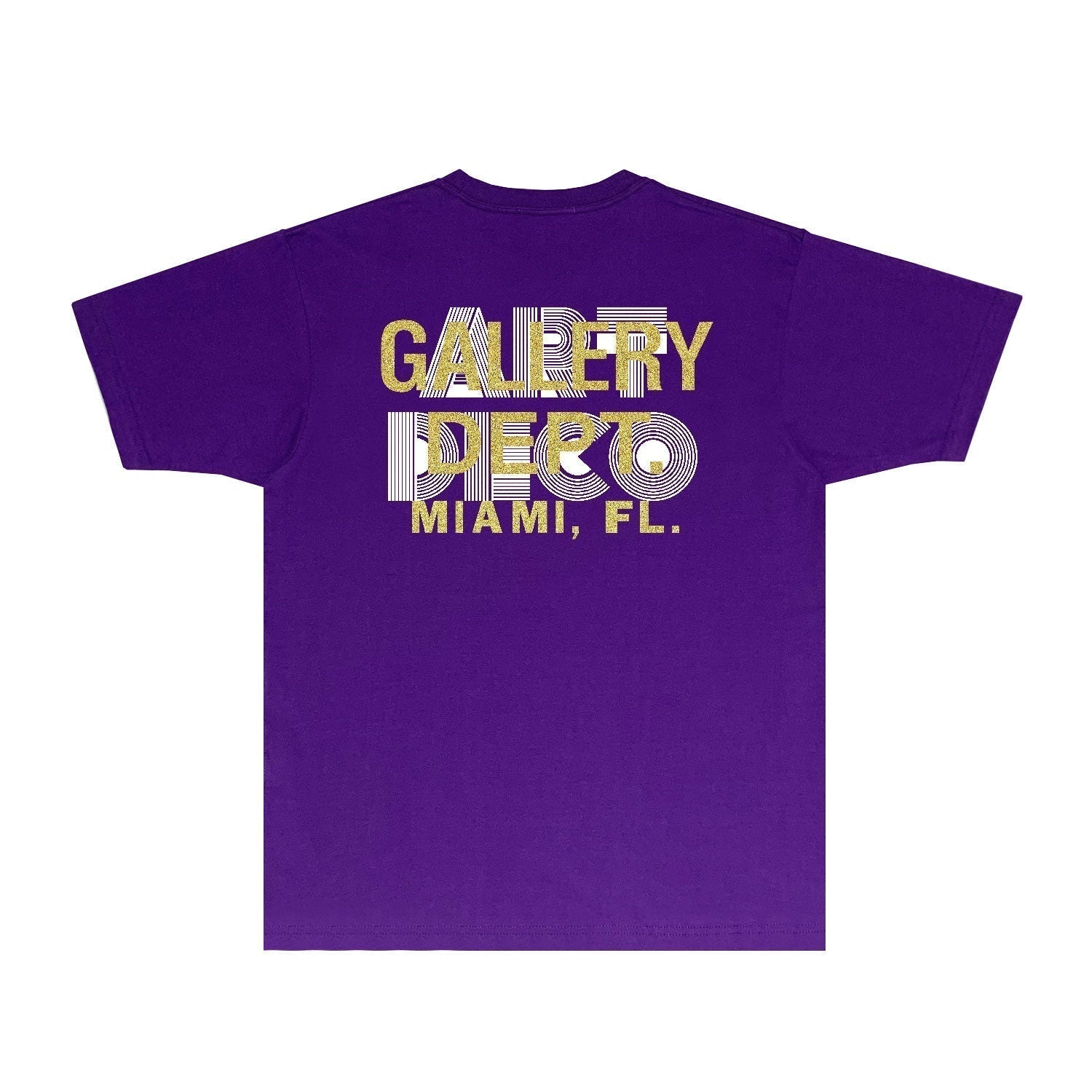 Gallery Dept T Shirt Retro Printed Loose Short-Sleeved Shirt (part2)