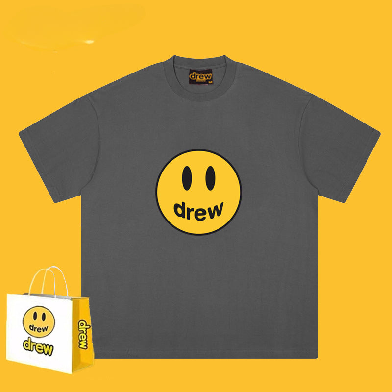 Drew T-shirts Printed T-shirt High Street Short Sleeve