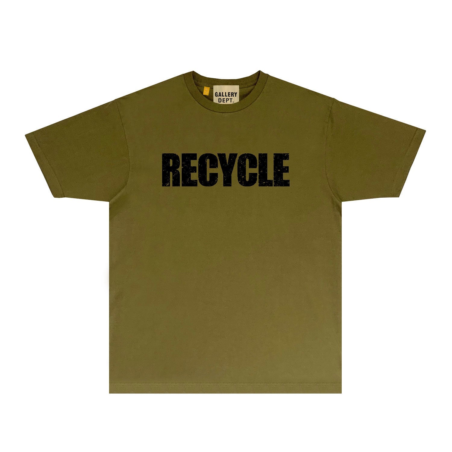 Gallery Dept T Shirt Retro Printed Loose Short-Sleeved Shirt