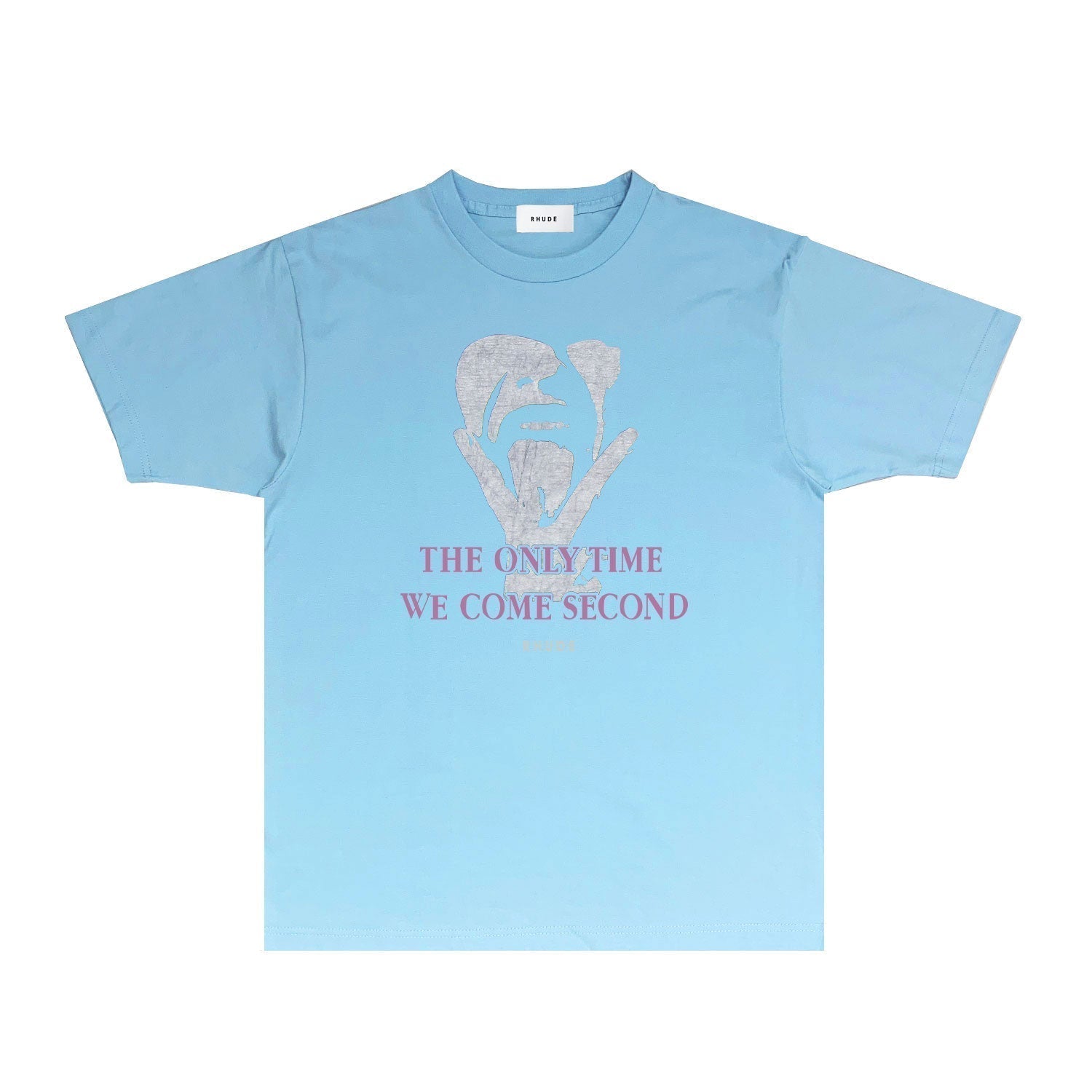 Rhude T-shirts Printed Trendy Pure Cotton
