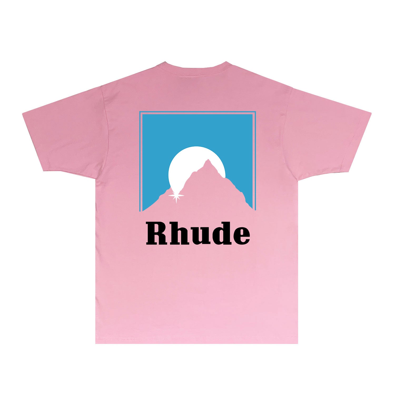 Rhude T-shirts Printed Trendy Pure Cotton