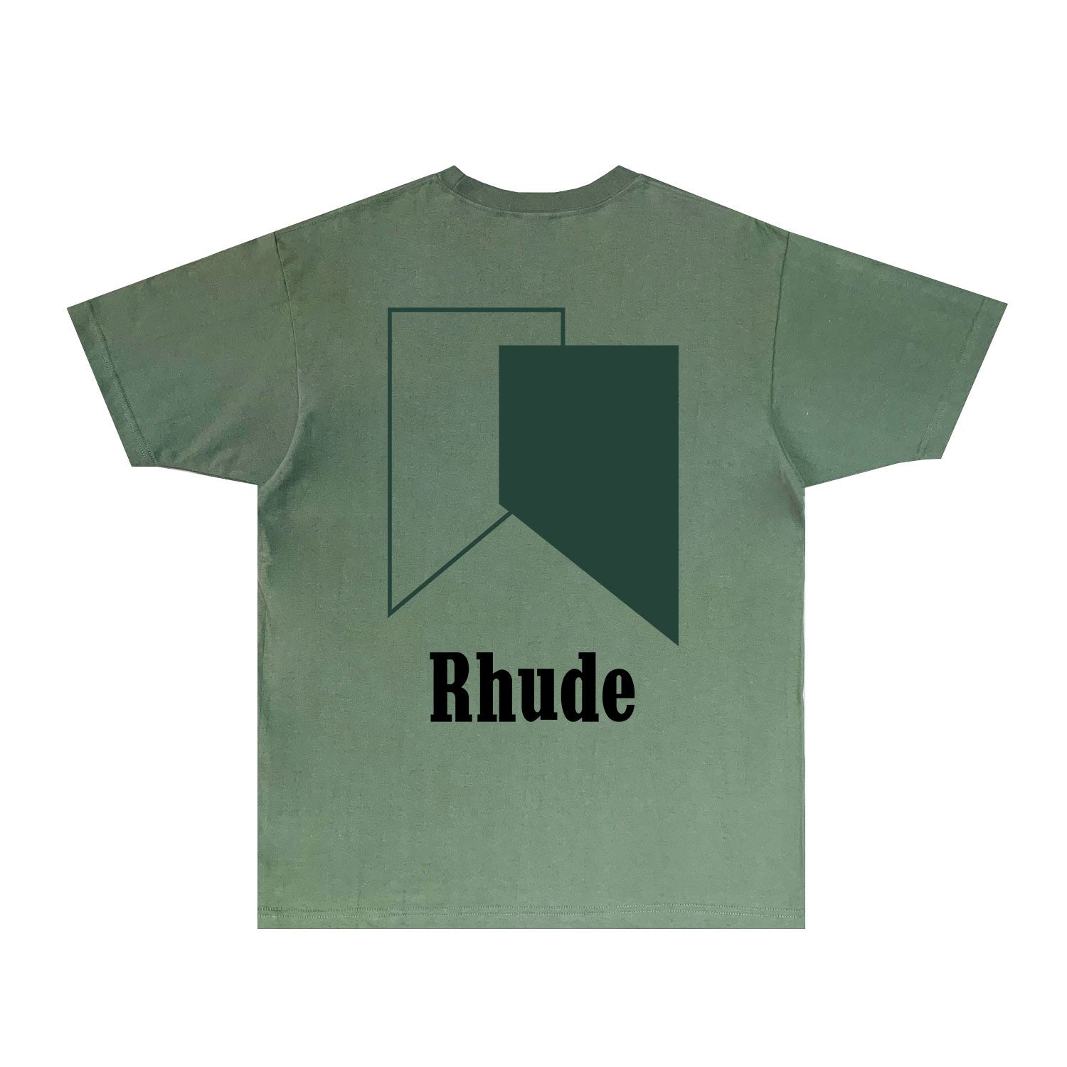 Rhude T-shirts Printed Trendy Pure Cotton