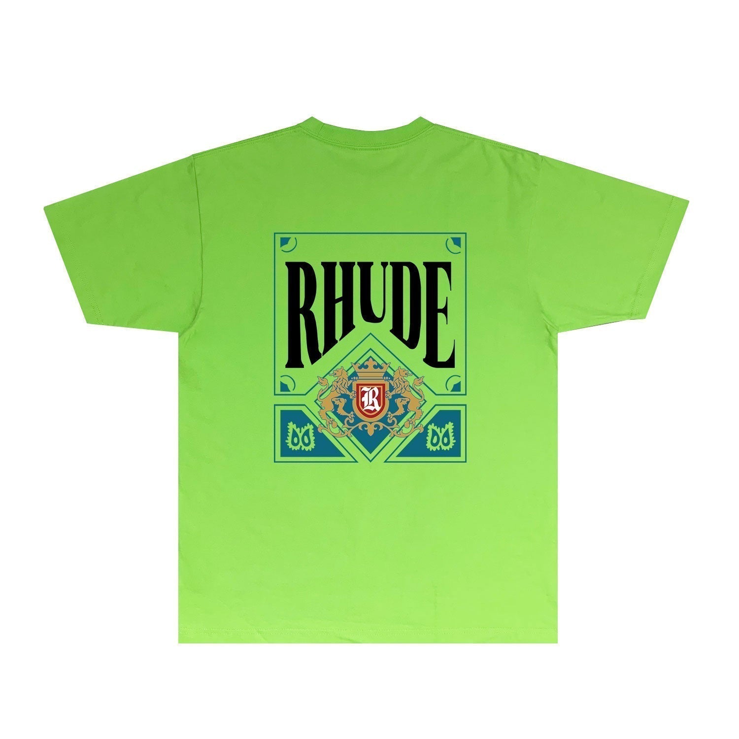 Rhude T-shirts Printed Trendy Pure Cotton