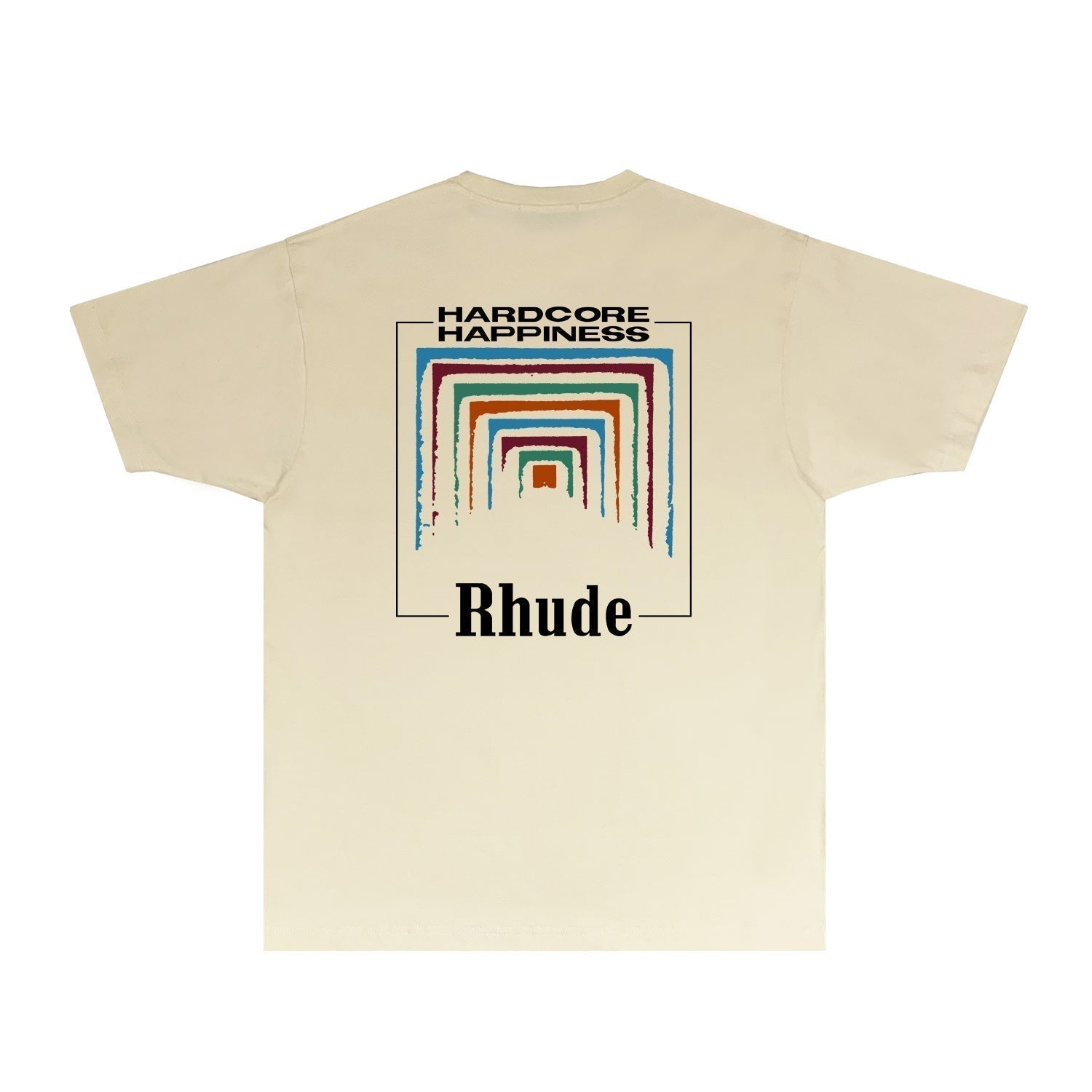 Rhude T-shirts Printed Trendy Pure Cotton