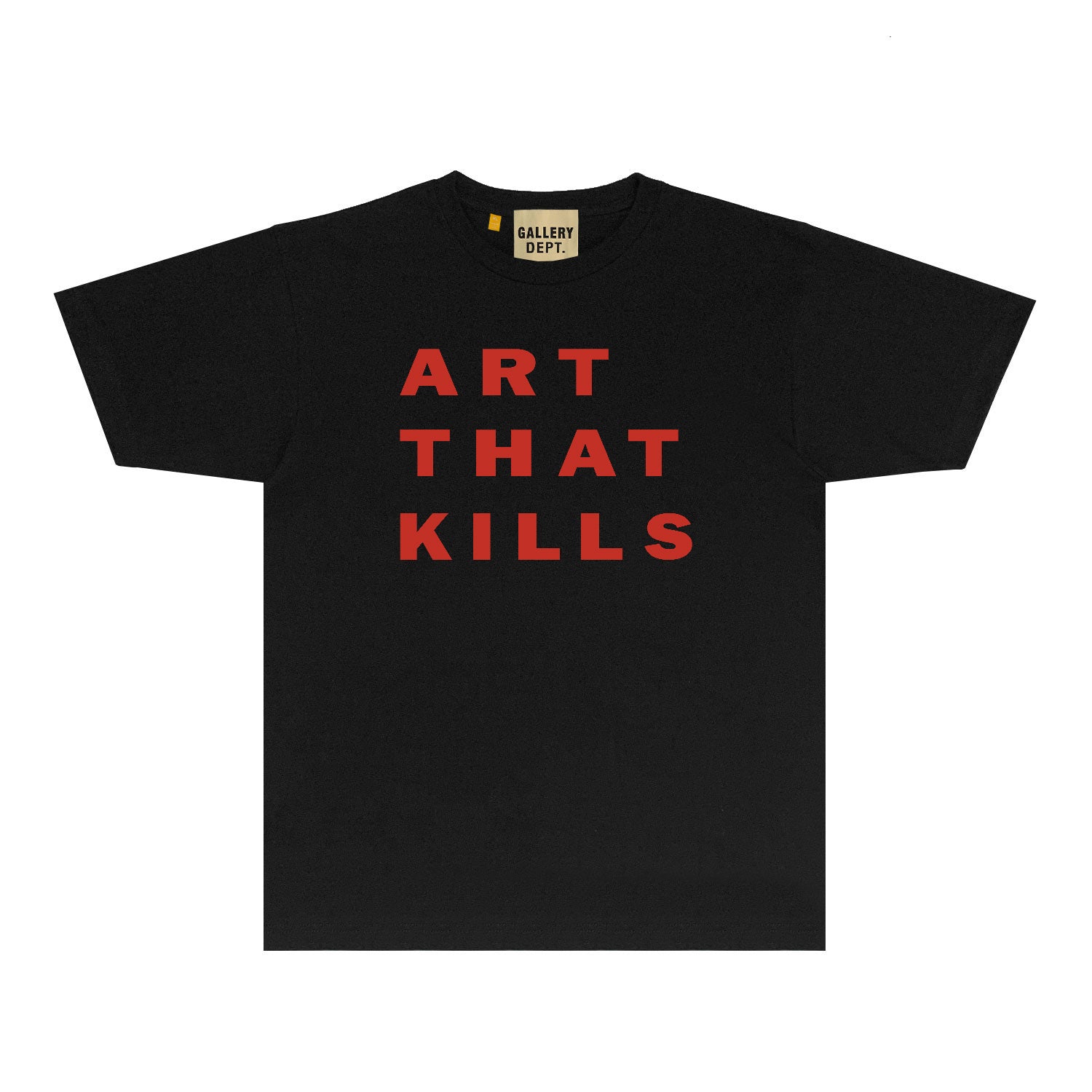 Gallery Dept T Shirt Retro Printed Loose Short-Sleeved Shirt