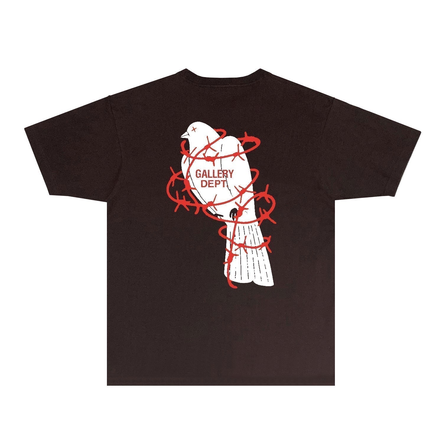 Gallery Dept T Shirt Retro Printed Loose Short-Sleeved Shirt (part2)