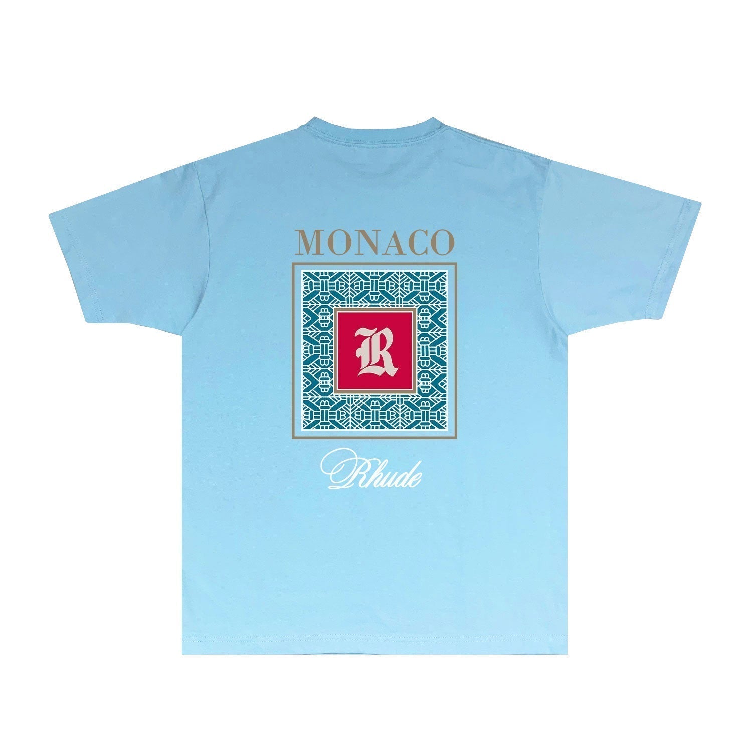 Rhude T-shirts Printed Trendy Pure Cotton