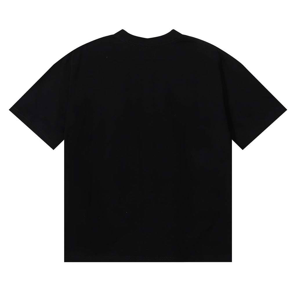 Godspeed T-shirts Graffiti Wall Skull Artist Printing Cotton Casual Short Sleeves Men and Women