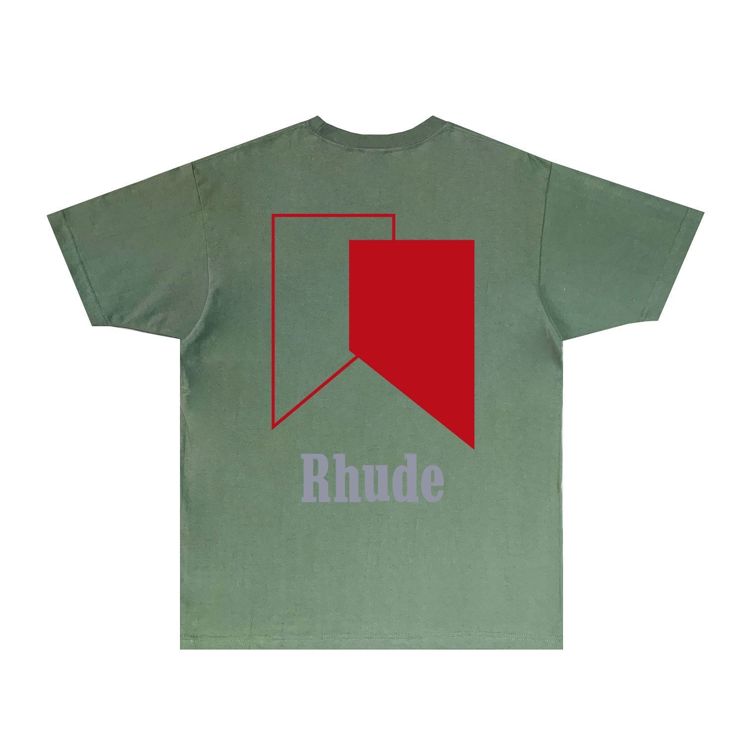 Rhude T-shirts Printed Trendy Pure Cotton