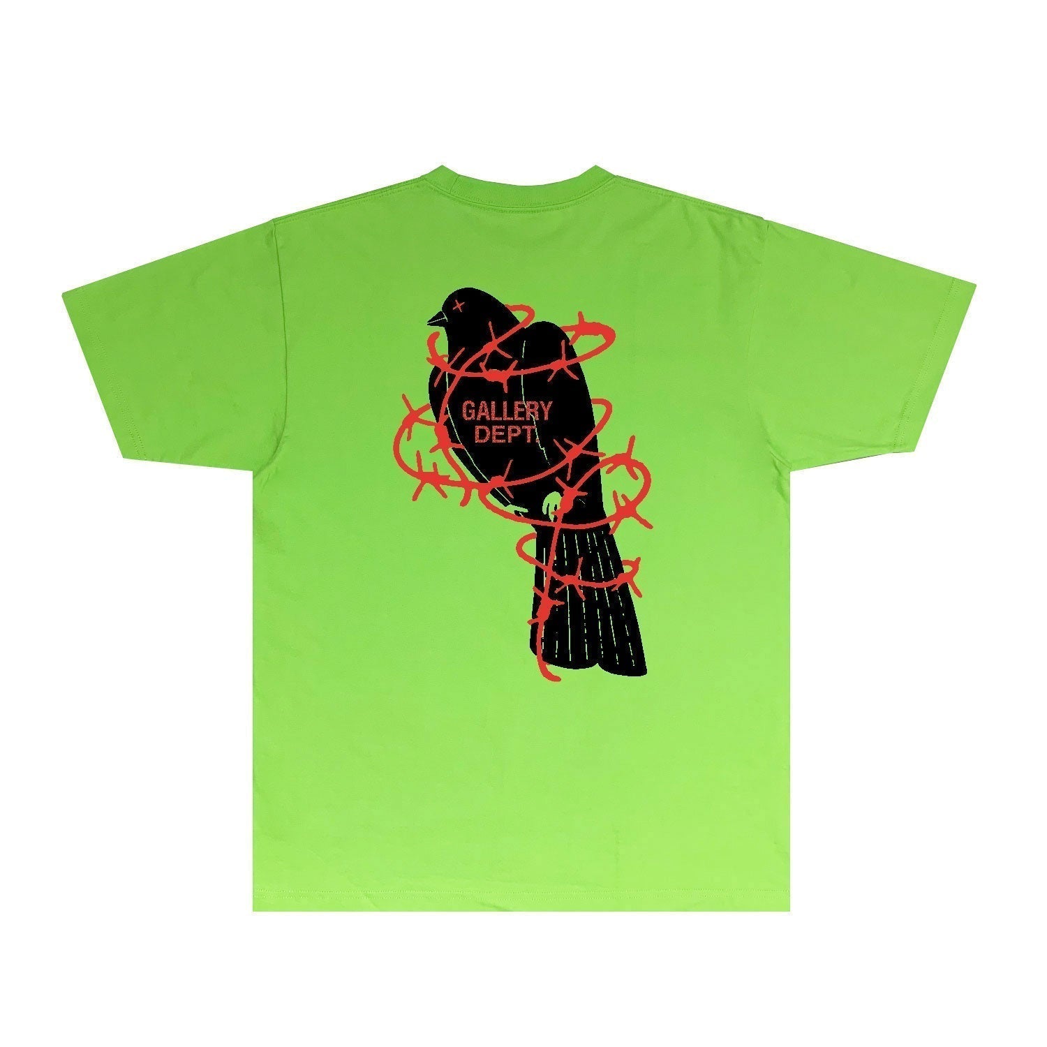 Gallery Dept T Shirt Retro Printed Loose Short-Sleeved Shirt (part2)
