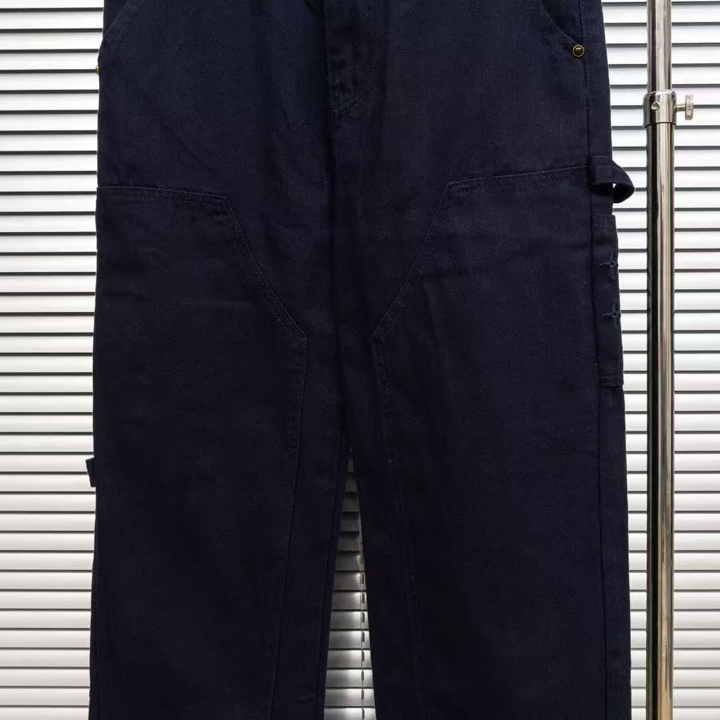 Louis Vuitton Logo-Embroidered Jeans