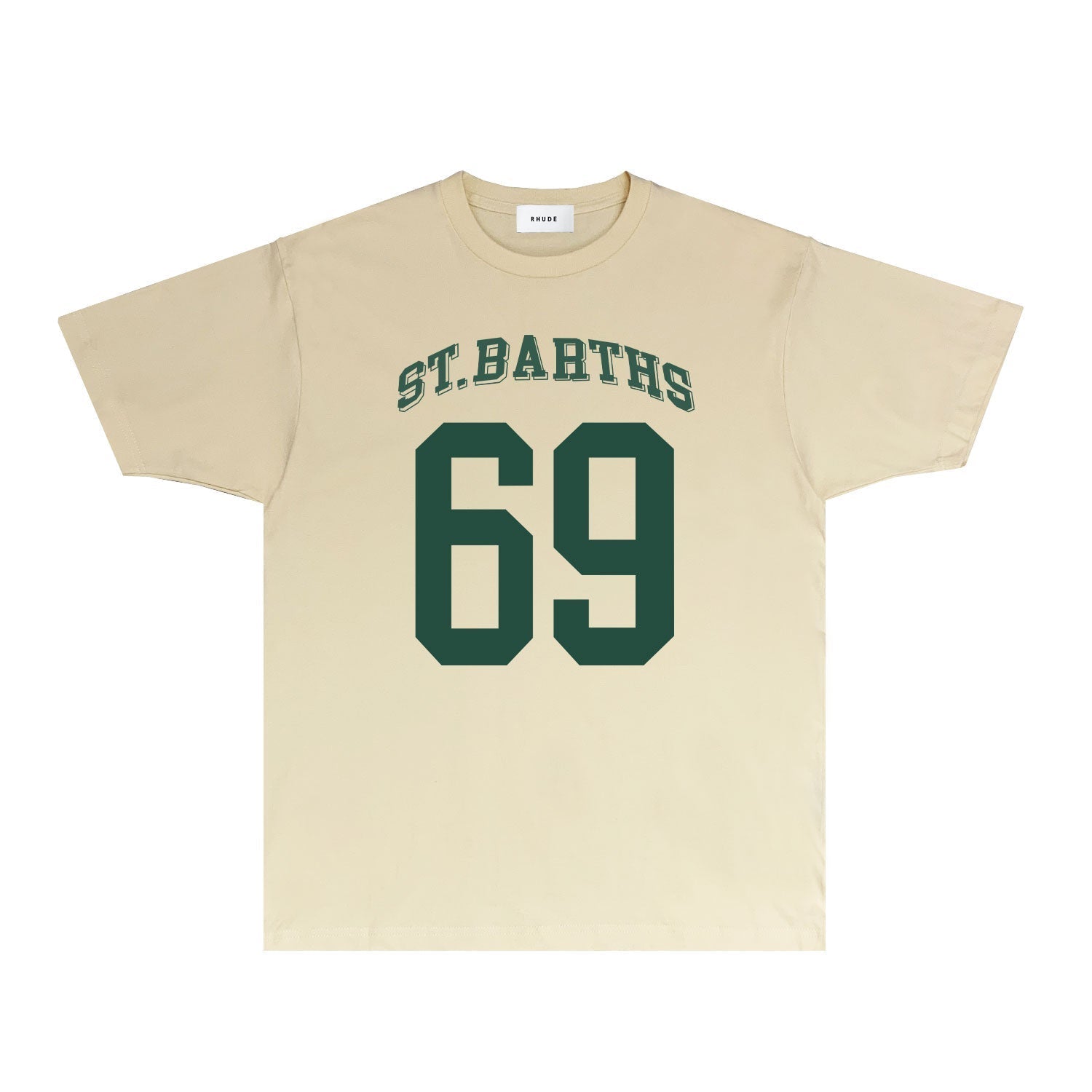 Rhude T-shirts Printed Trendy Pure Cotton