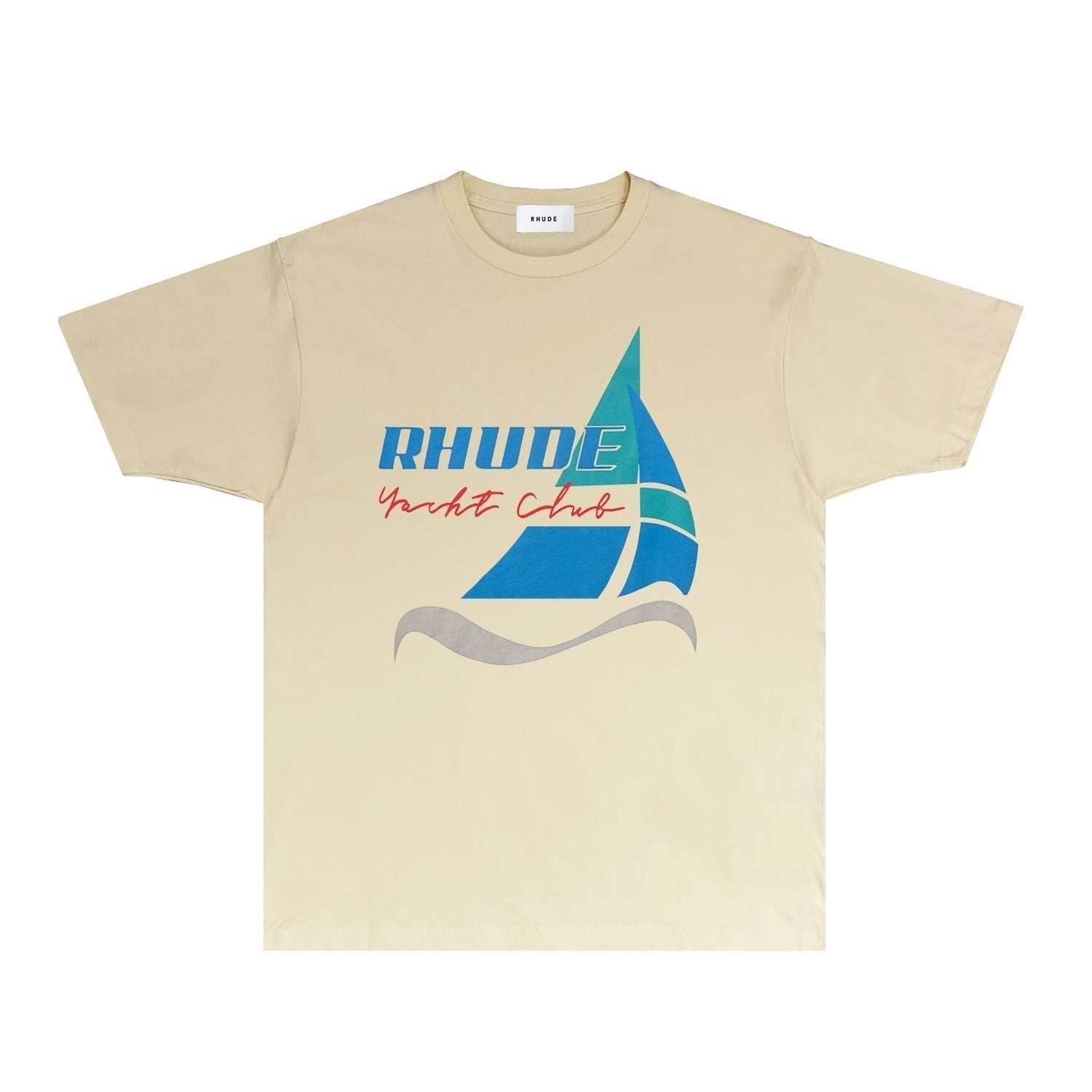 Rhude T-shirts Printed Trendy Pure Cotton