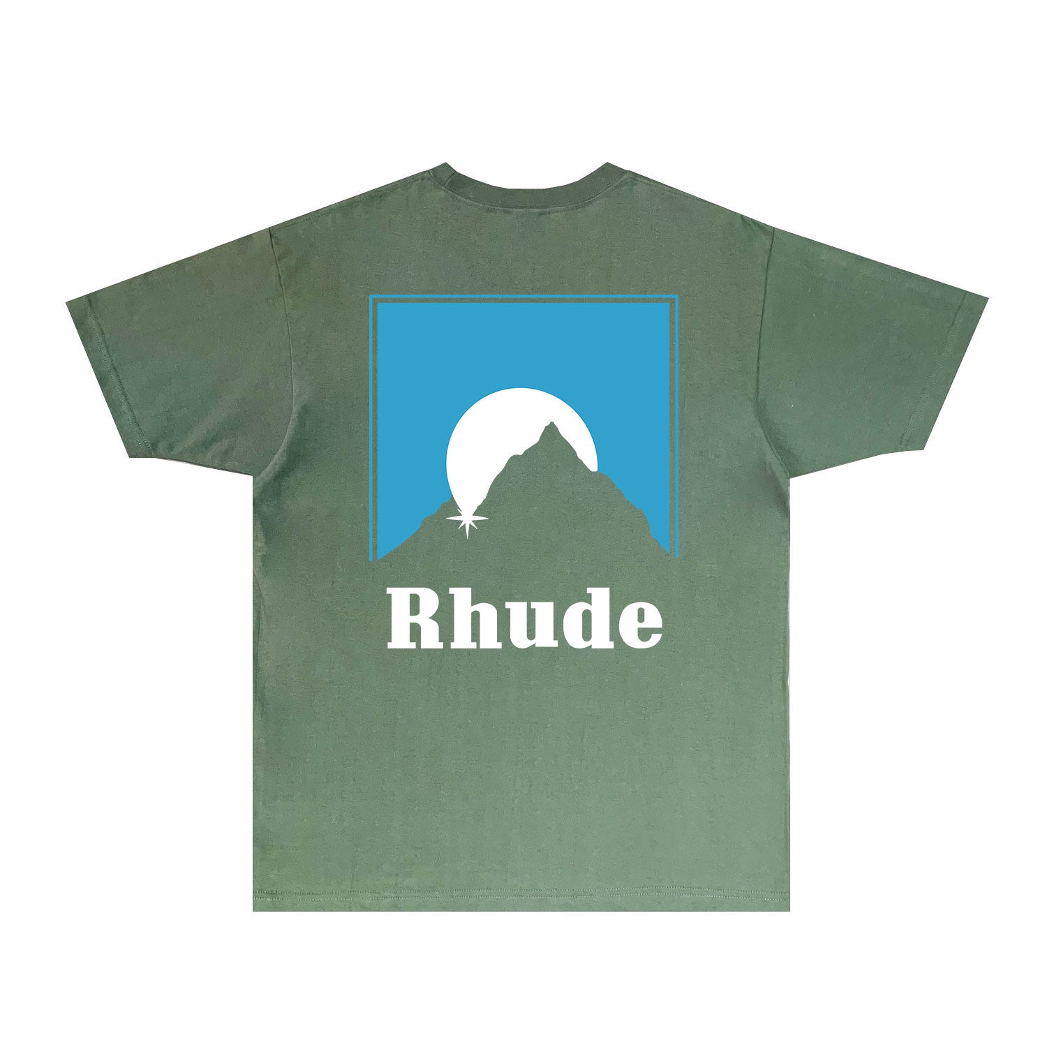Rhude T-shirts Printed Trendy Pure Cotton