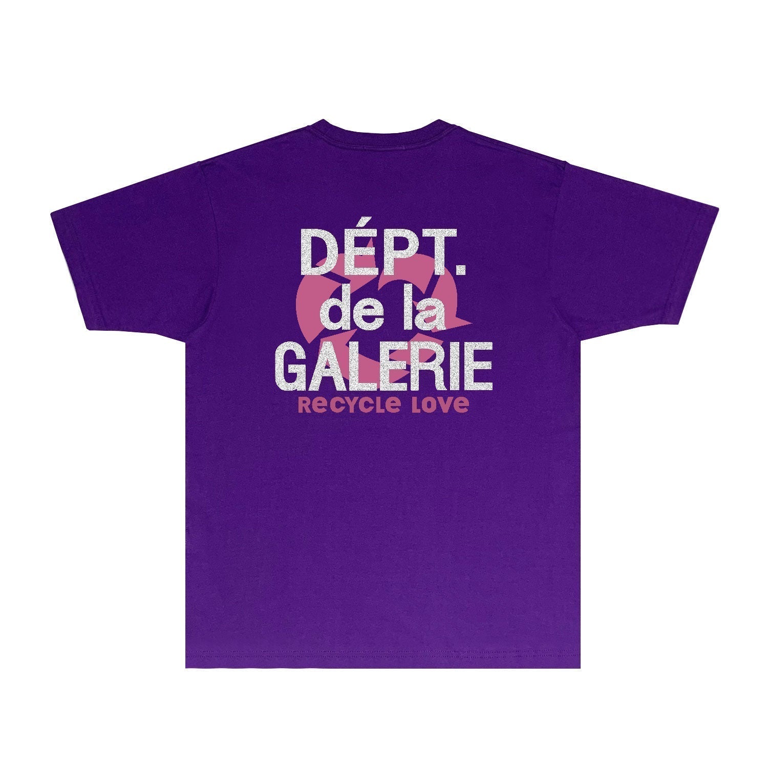 Gallery Dept T Shirt Retro Printed Loose Short-Sleeved Shirt