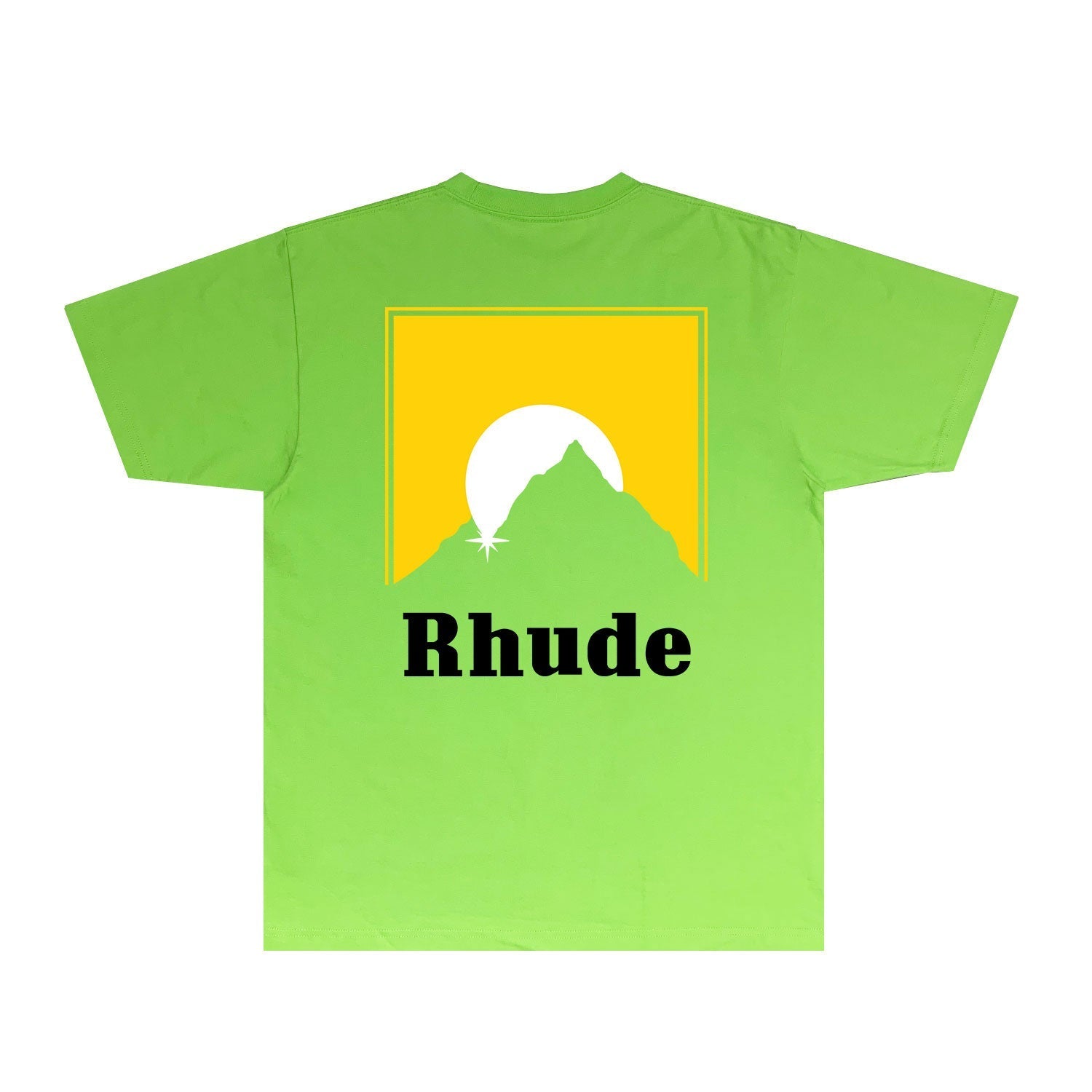 Rhude T-shirts Printed Trendy Pure Cotton
