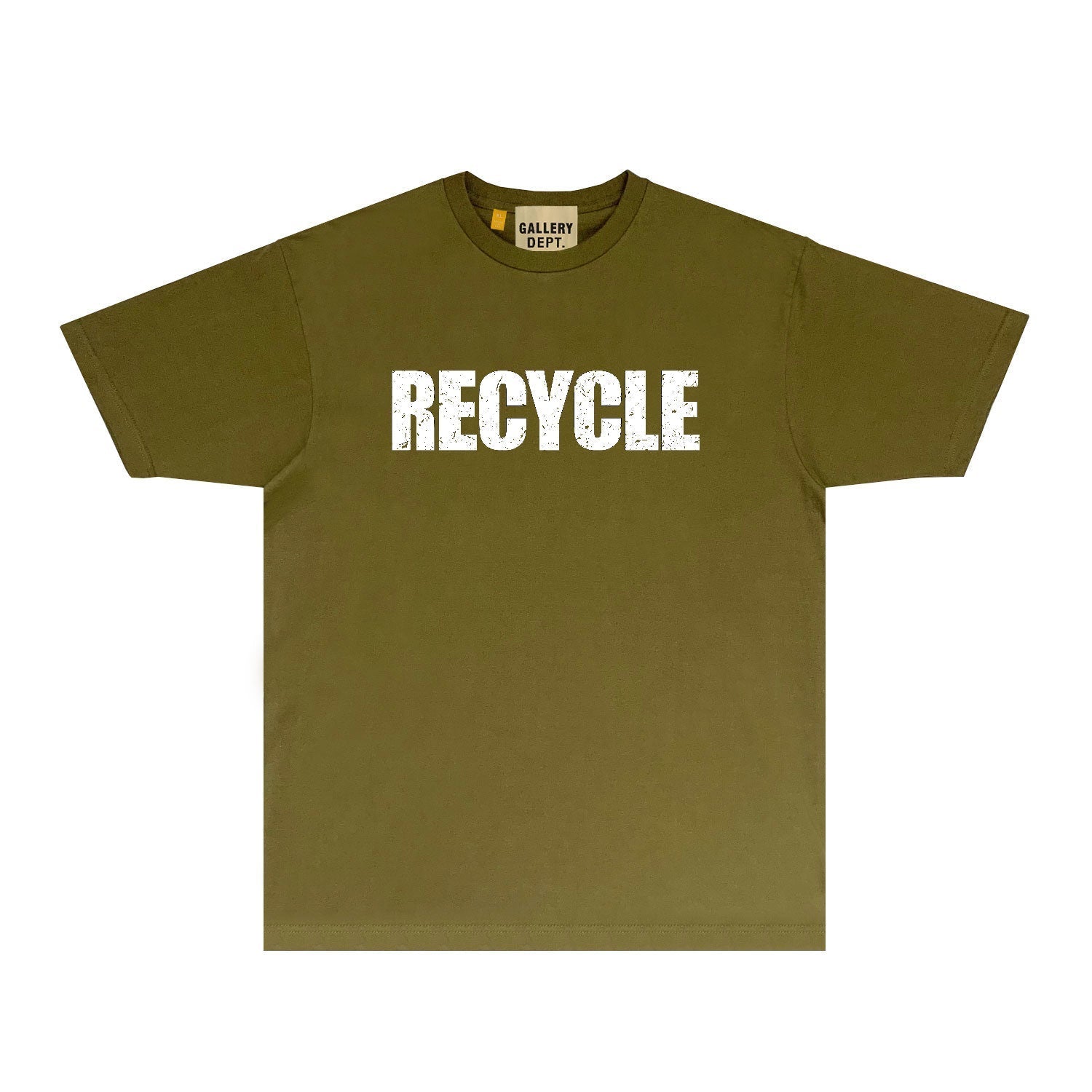 Gallery Dept T Shirt Retro Printed Loose Short-Sleeved Shirt
