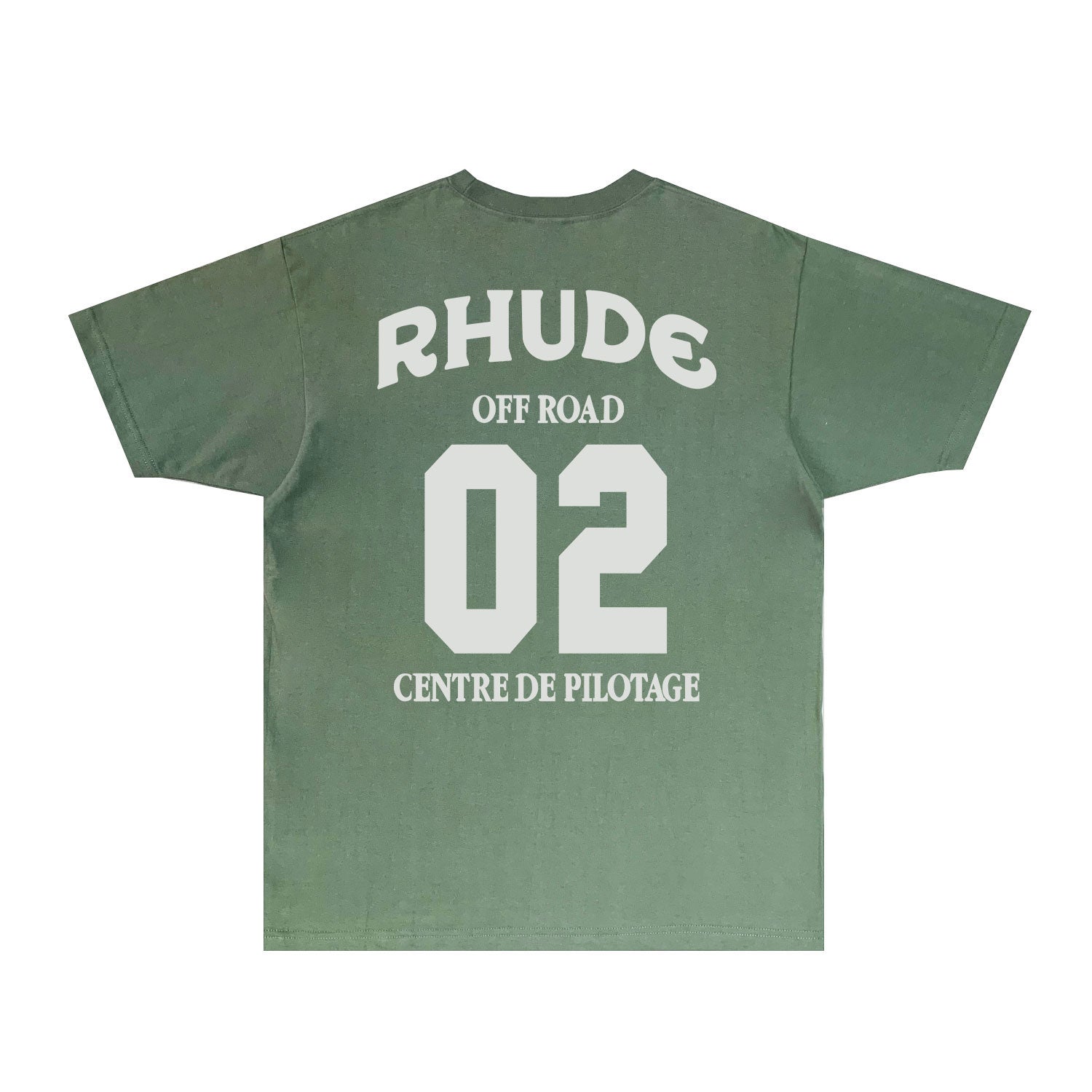 Rhude T-shirts Printed Trendy Pure Cotton