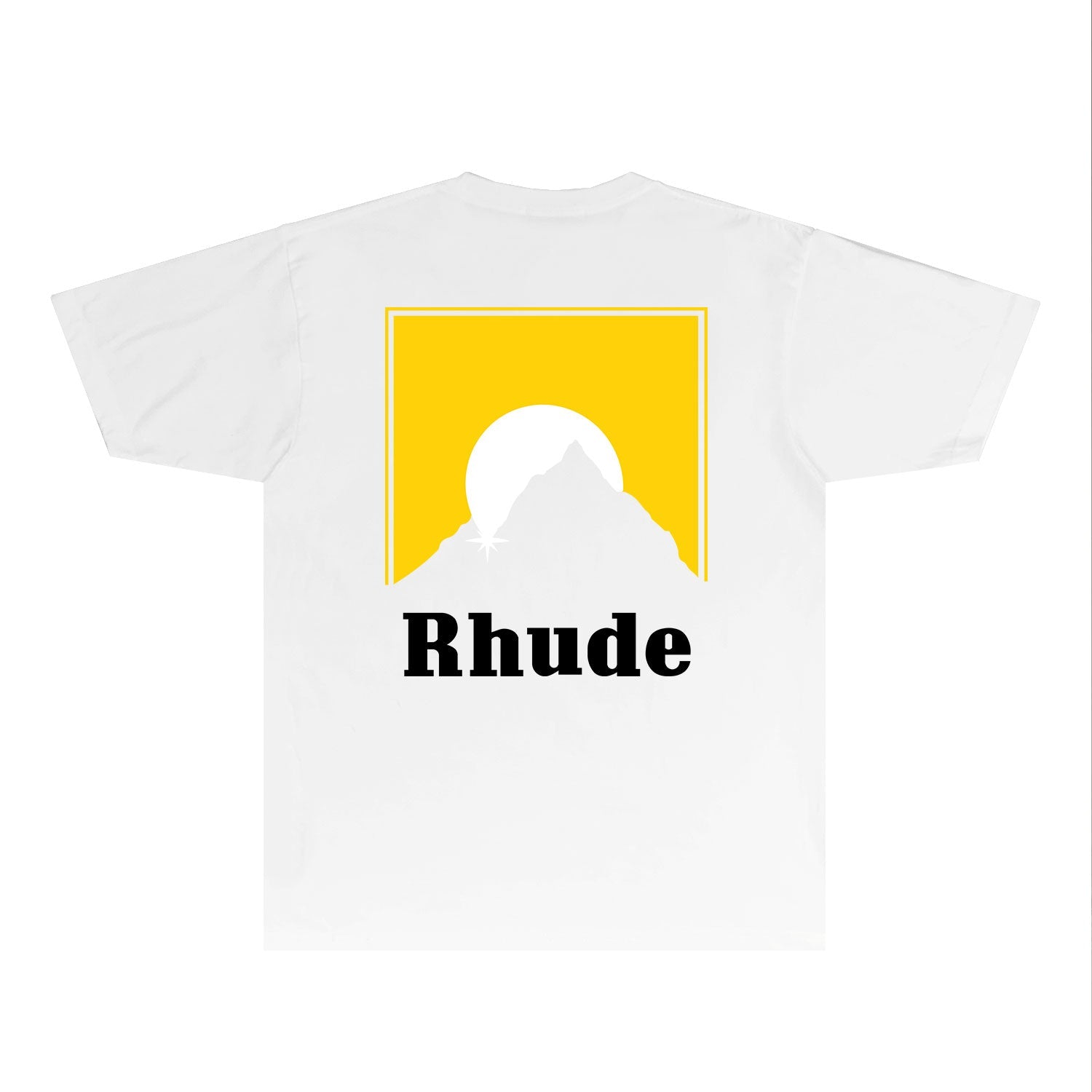 Rhude T-shirts Printed Trendy Pure Cotton