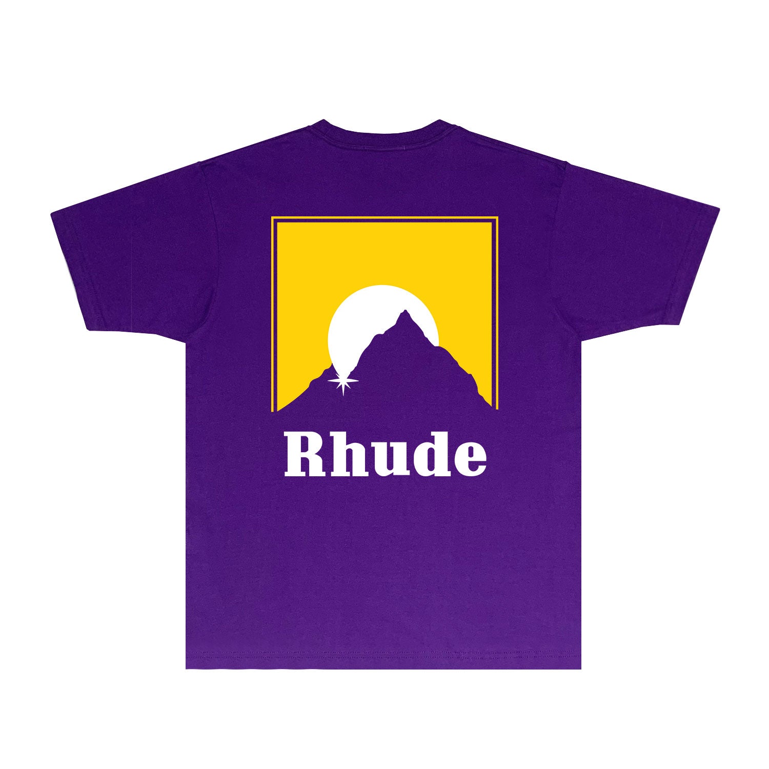 Rhude T-shirts Printed Trendy Pure Cotton