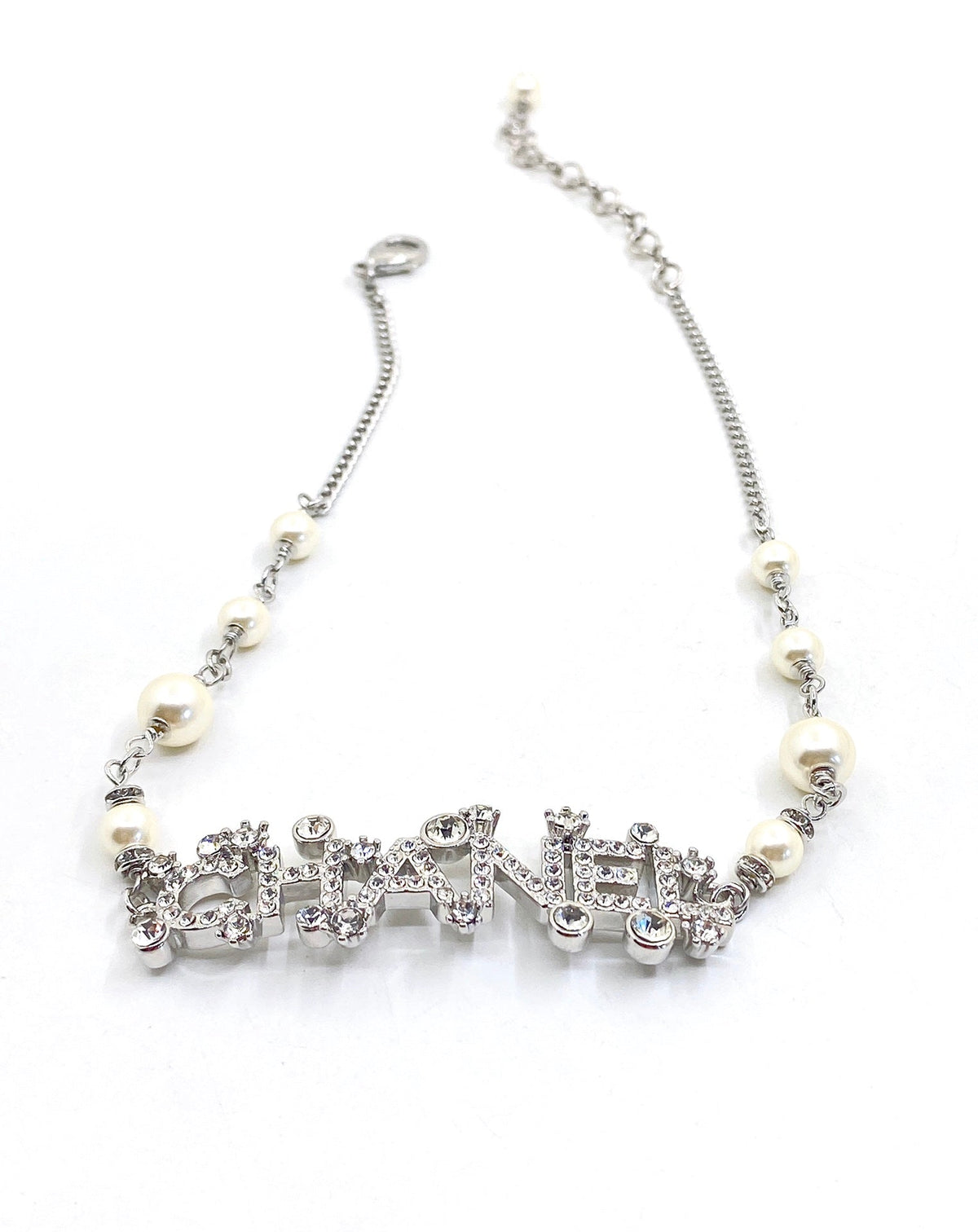 Chanel Crystals 18K Gold Necklace