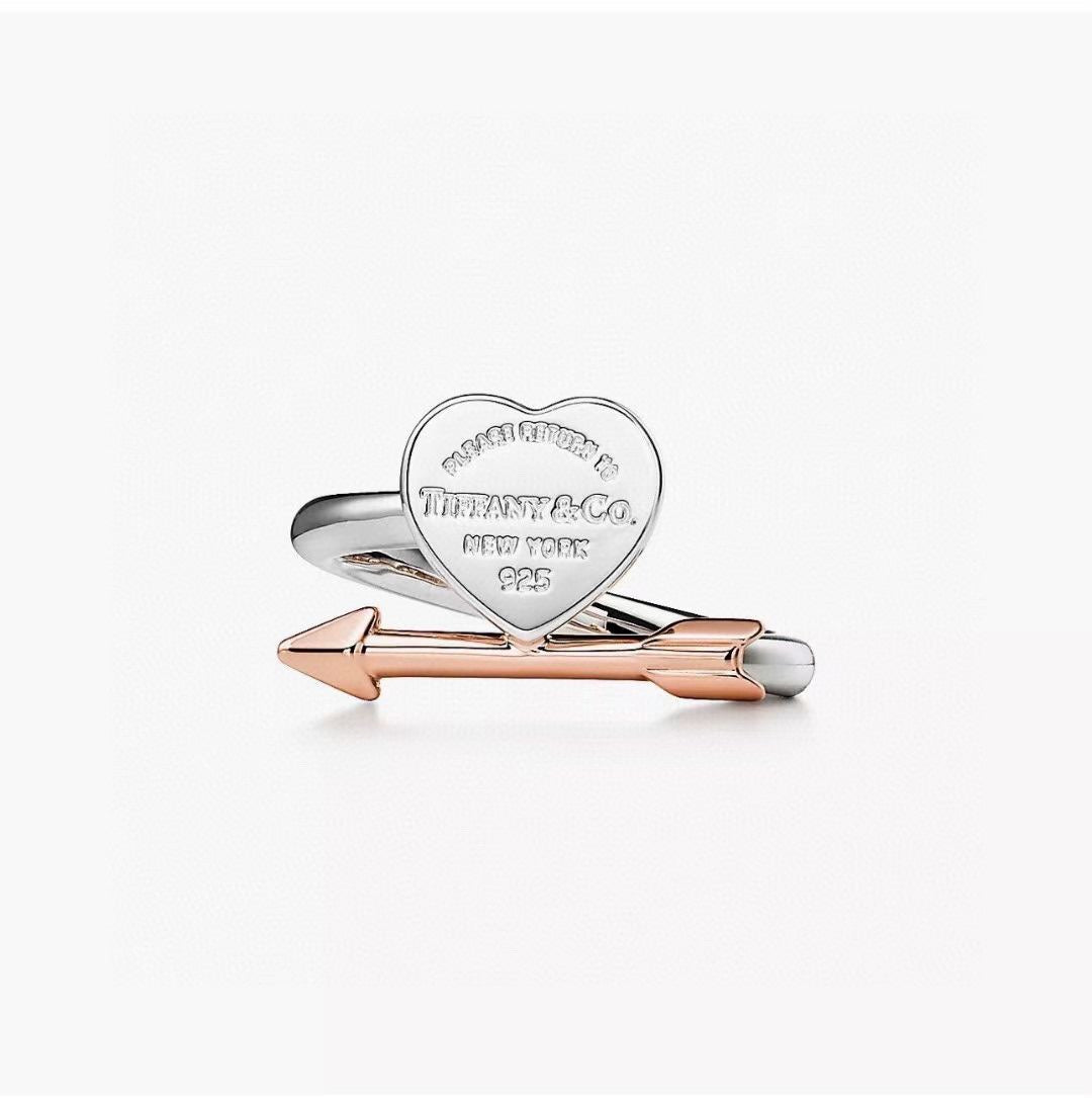 Tiffany Return to Lovestruck Heart Tag 18K Gold Ring