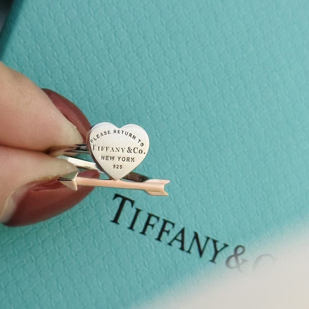 Tiffany Return to Lovestruck Heart Tag 18K Gold Ring