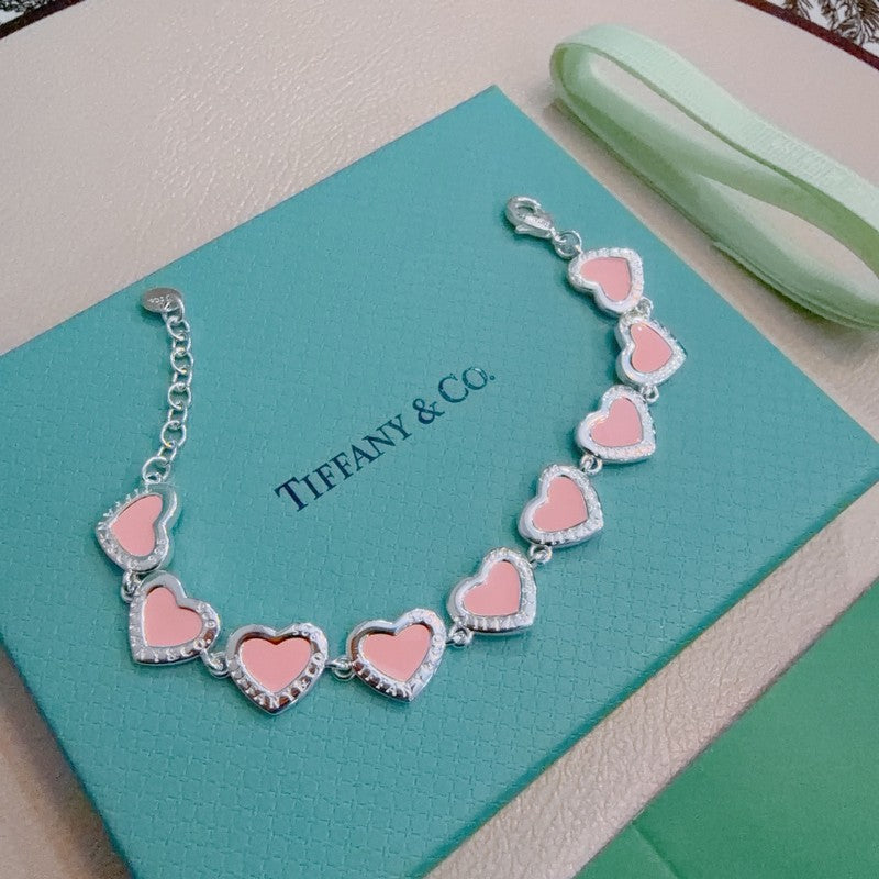 Tiffany Return to Pink Heart Tag 18K Gold Bracelet